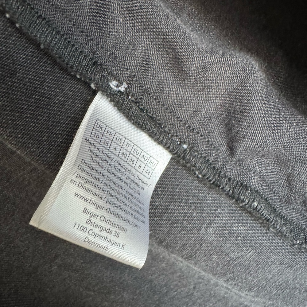 REMAIN Birger Christensen Dahlia Denim Midi Dress 4 - Picture 5 of 15